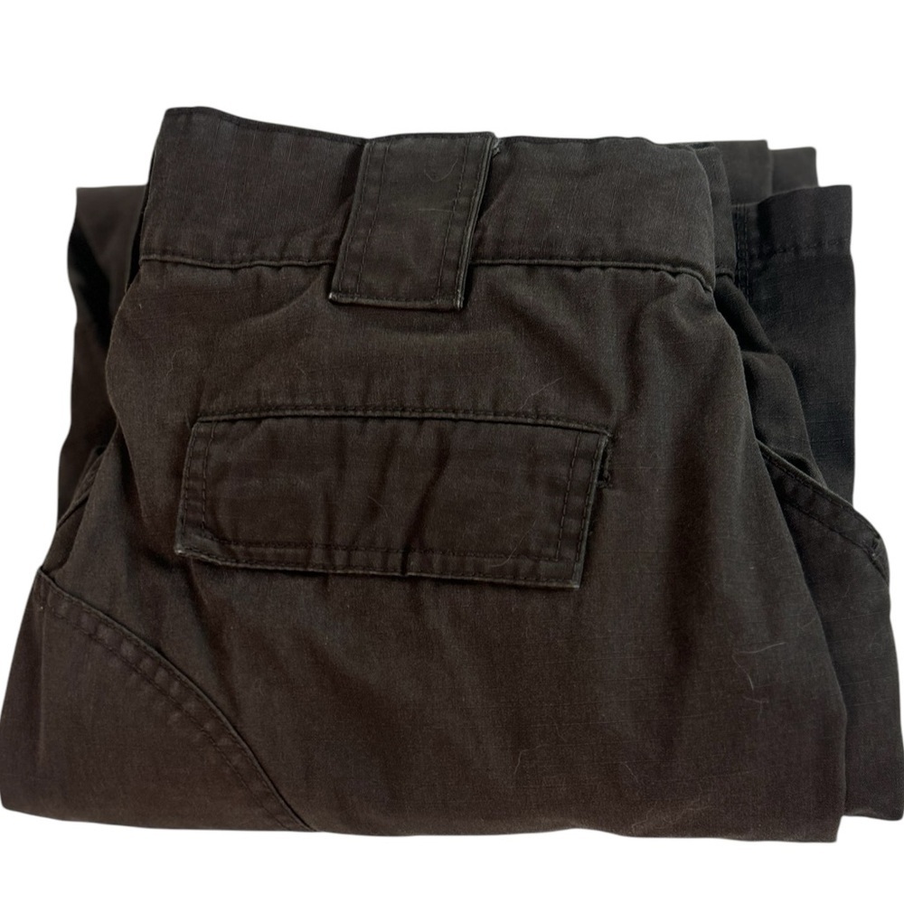 5.11 Tactical Brown Cargo Men LG 35.5-39 Adjustable Waist Regular Ripstop Pants